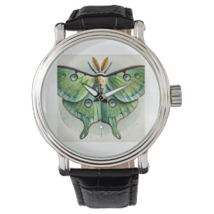 Reloj De Pulsera Luna Moth Actias luna 210824IREF215 - Watercolor