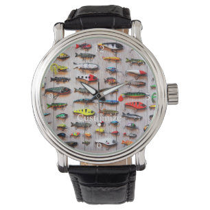 Reloj De Pulsera Lures Thunder_Cove de pesca clásica