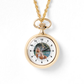 Reloj De Pulsera LUXE! ✨ Gold Necklace Watch for Her