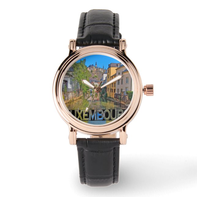 Reloj De Pulsera Luxemburgo (Anverso)
