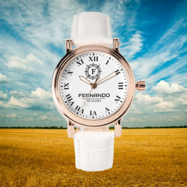 Reloj De Pulsera Luxurious and distinguished Custom Monogrammed