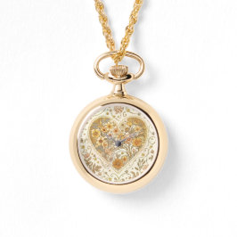 Reloj De Pulsera Luxury, , Beigi Gold ,Love Heart , Valentine's Day