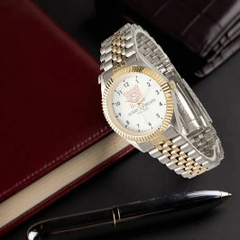 Reloj De Pulsera Luxury Elegant Monogram with Initials