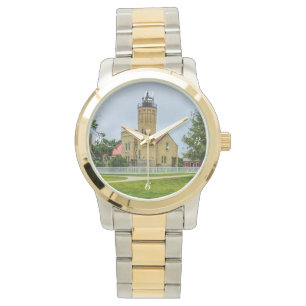 Reloj De Pulsera Luz del punto de mackinac