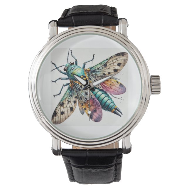 Reloj De Pulsera Lyctus Insect 080824IREF245 - Watercolor (Anverso)