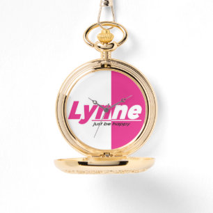 Reloj De Pulsera LYNNE BRAND Gold Pocket Watch