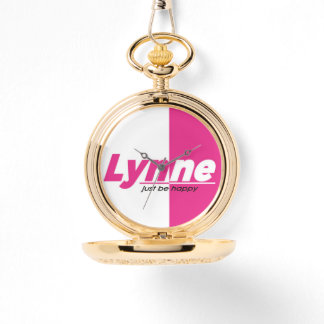 Reloj De Pulsera LYNNE BRAND Gold Pocket Watch