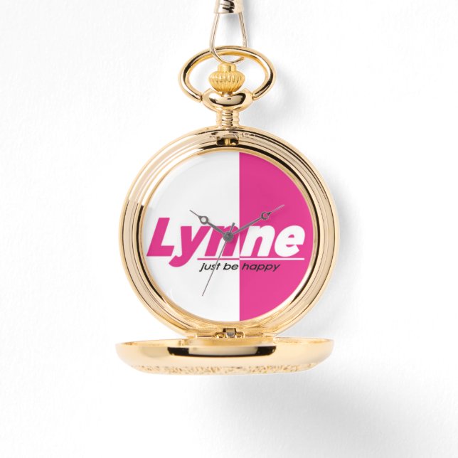 Reloj De Pulsera LYNNE BRAND Gold Pocket Watch (Anverso)