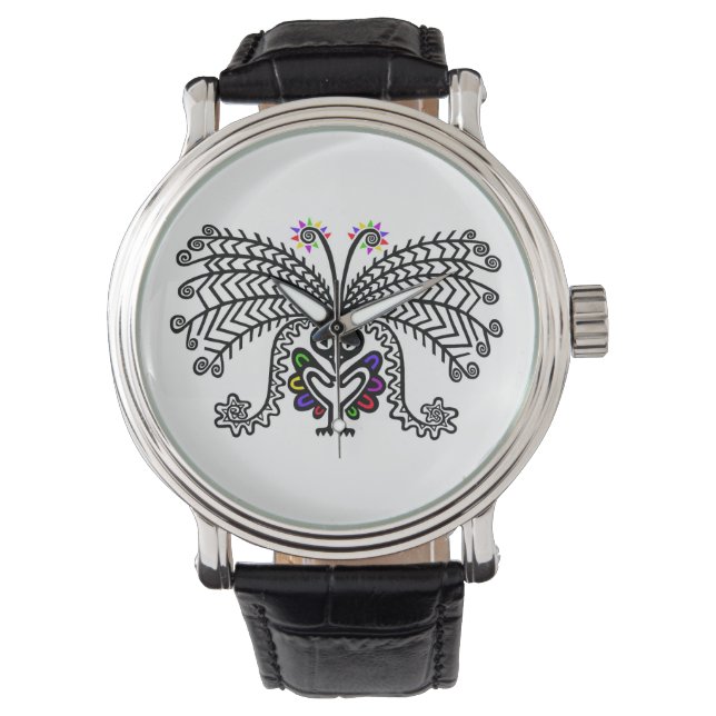 Reloj De Pulsera LyreBIRD - Naturaleza - Especies amenazadas (Anverso)
