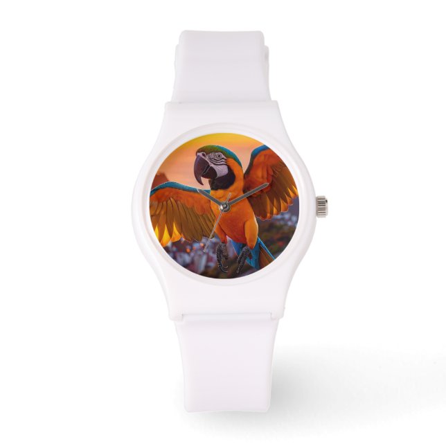 Reloj De Pulsera Macaw (Anverso)