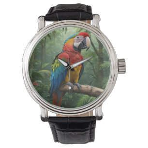 Reloj De Pulsera Macaw Parrot