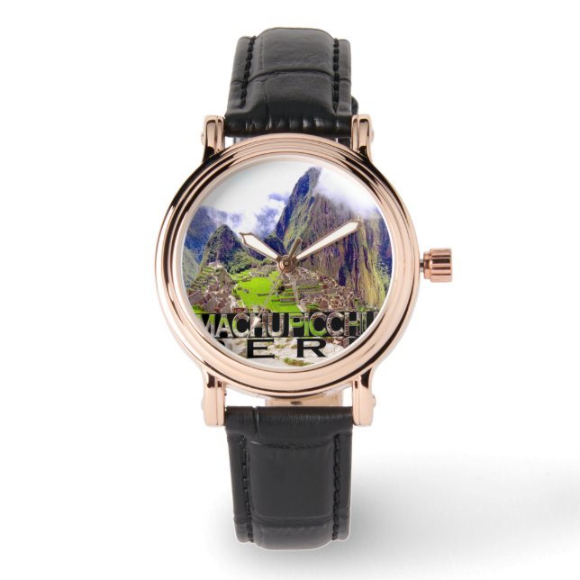 Reloj De Pulsera Machu Picchu (Anverso)