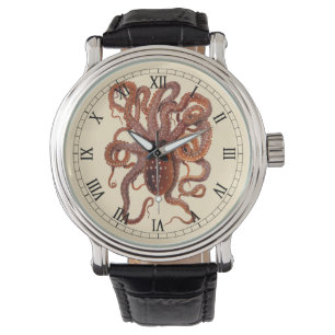 Reloj De Pulsera Macropus de pulpo ventilado, animales acuáticos ma