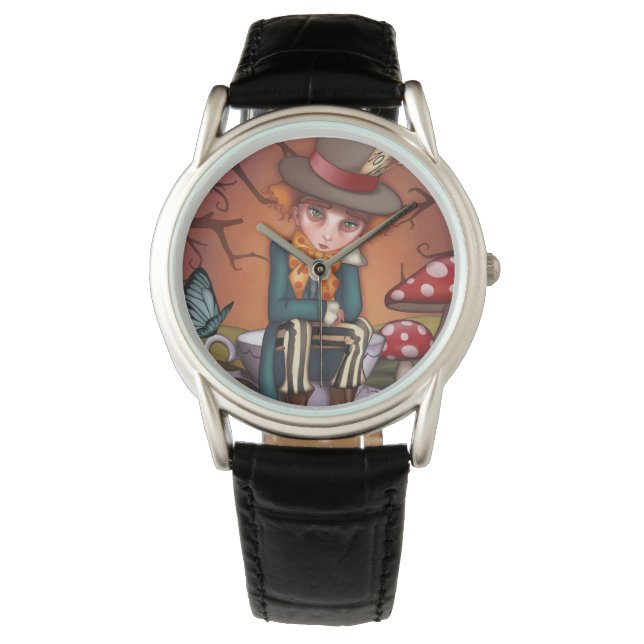 Reloj De Pulsera Mad Hatter (Anverso)