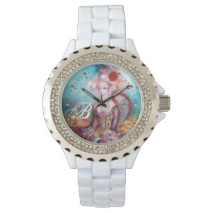 RELOJ DE PULSERA MADAME POMPADOUR, ELEGANTE MODA DE BELLEZA MONOGRA