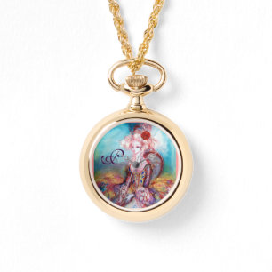 RELOJ DE PULSERA MADAME POMPADOUR, ELEGANTE MODA DE BELLEZA MONOGRA