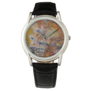 Reloj De Pulsera Madera Petrificada Marrón