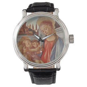 Reloj De Pulsera Madonna Christ Child and Angels