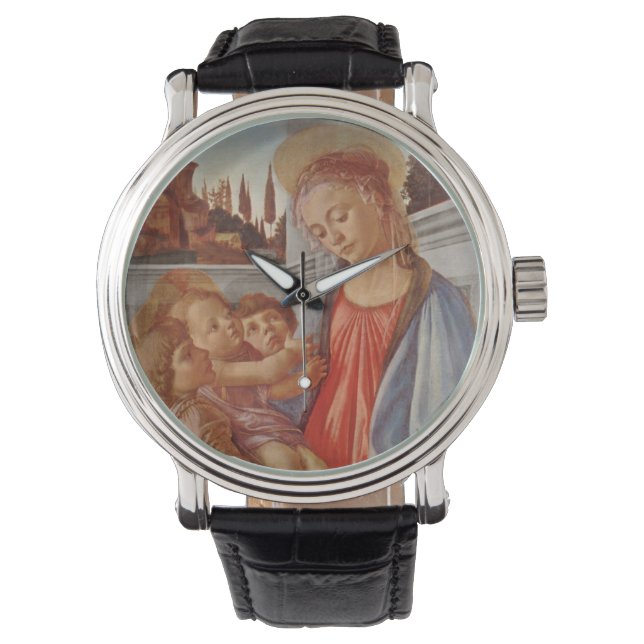Reloj De Pulsera Madonna Christ Child and Angels (Anverso)