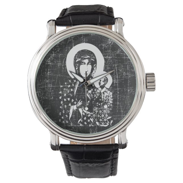 Reloj De Pulsera Madonna negra de Czestochowa (Anverso)