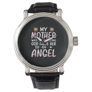 Reloj De Pulsera Madre Arte Mi Madre Y Ángel