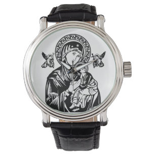 Reloj De Pulsera Madre de la ayuda perpetua