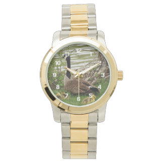 Reloj De Pulsera Madre de oca y bebés