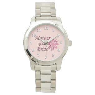 Reloj De Pulsera Madre del rosa de la novia