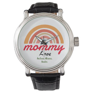 Reloj De Pulsera madre mamá mamá niños nombres personalizado person