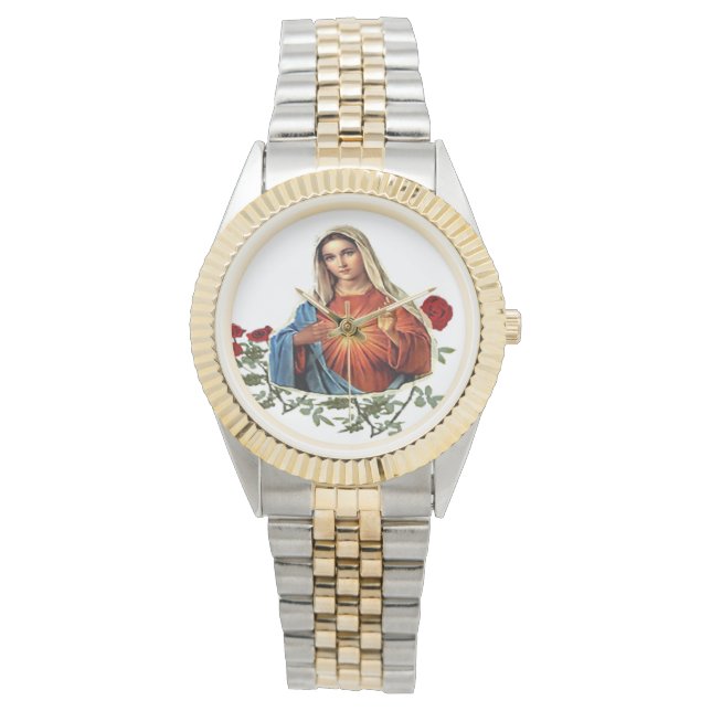 Reloj De Pulsera Madre Mary Watch (Anverso)