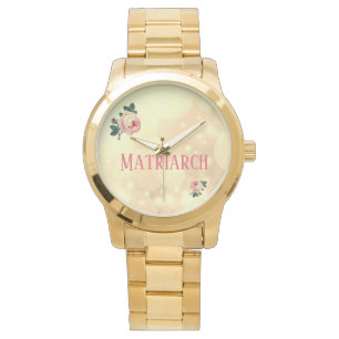 Reloj De Pulsera Madre Matriarca de los Rosas