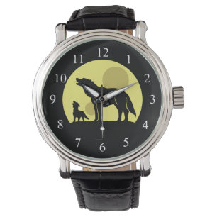 Reloj De Pulsera Madre y lobo