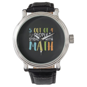 Reloj De Pulsera Maestros de matemáticas luchan con matemáticas