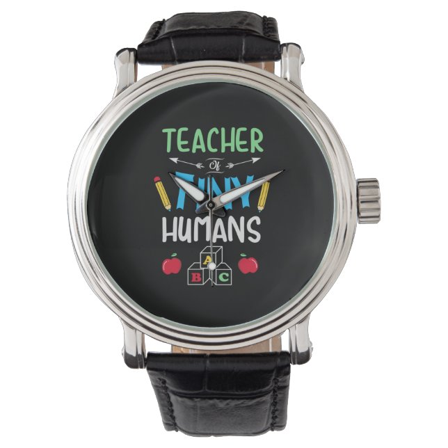Reloj De Pulsera Maestros entregan a profesores, humanos pequeños (Anverso)