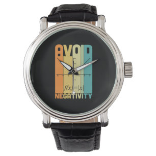 Reloj De Pulsera Maestros matemáticos evitan negatividad