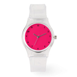 Reloj De Pulsera Magenta Watch