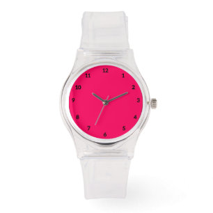 Reloj De Pulsera Magenta Watch