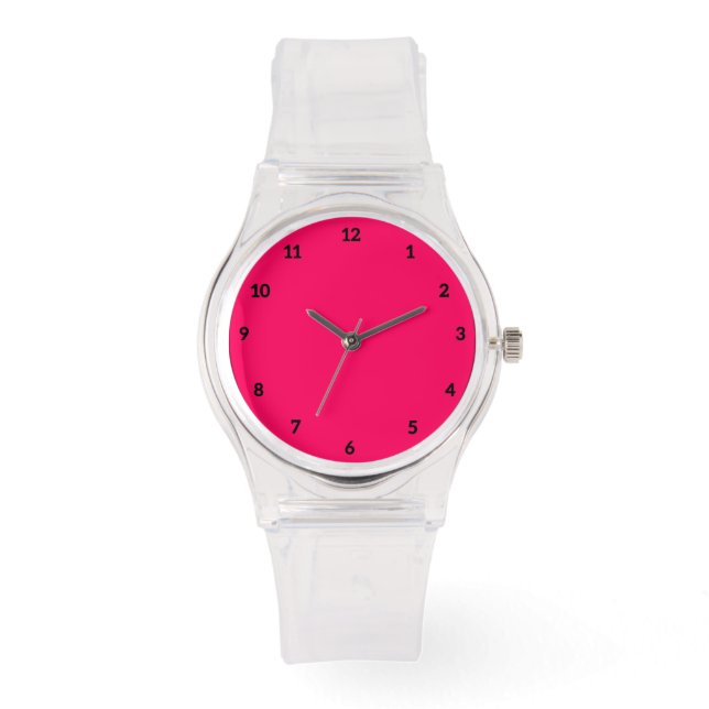 Reloj De Pulsera Magenta Watch (Anverso)