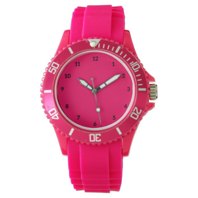 Reloj De Pulsera Magenta Watch (Anverso)