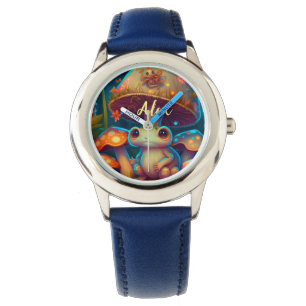 Reloj De Pulsera Magia lindo hongo