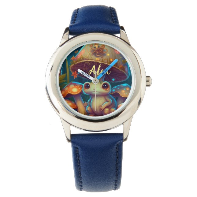 Reloj De Pulsera Magia lindo hongo (Anverso)