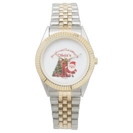 Reloj De Pulsera Magical Santa Birthday Design for Kids