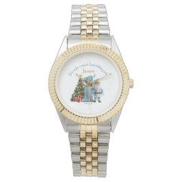 Reloj De Pulsera Magical Santa Birthday Invitation – 1st Birthday