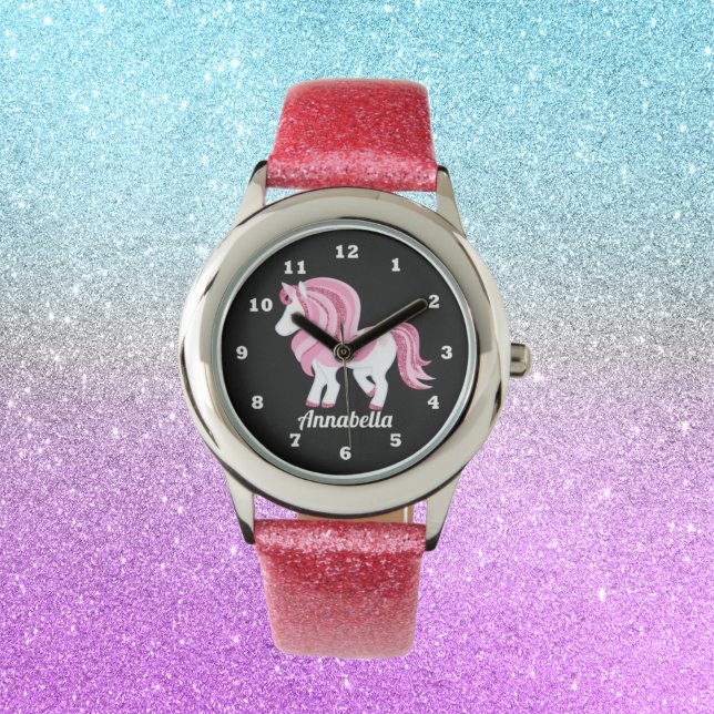 Reloj De Pulsera Magical Unicornio añada nombres chicas ver (Subido por el creador)
