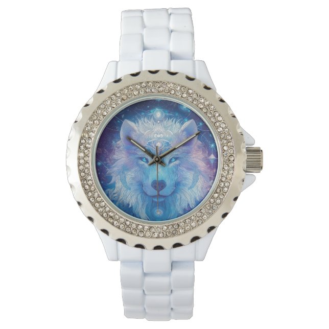 Reloj De Pulsera Magischer Wolf Armbanduhr für Damen (Anverso)