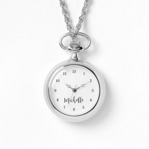 Reloj De Pulsera Magnífica tipografía de guiones clásicos