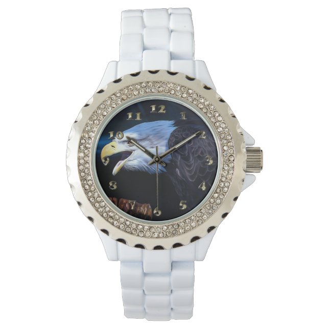 Reloj De Pulsera Majestic Bald Eagle (Anverso)