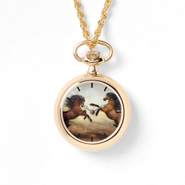 Reloj De Pulsera Majestic Stallions (Anverso)
