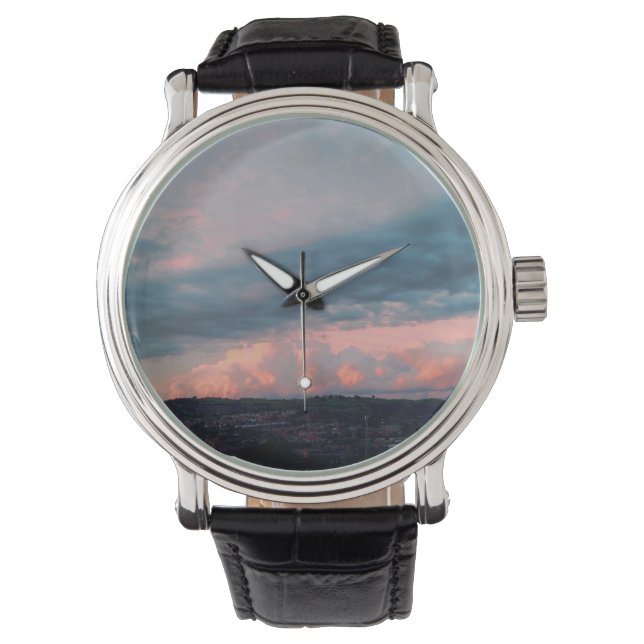 Reloj De Pulsera Majestuosa puesta de sol en Gales (Anverso)