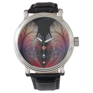 Reloj De Pulsera Malabarismo Abstracto Fantasía Moderna Arte Fracta